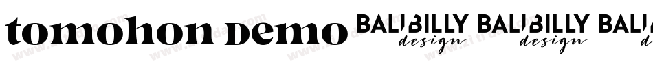 Tomohon Demo字体转换
